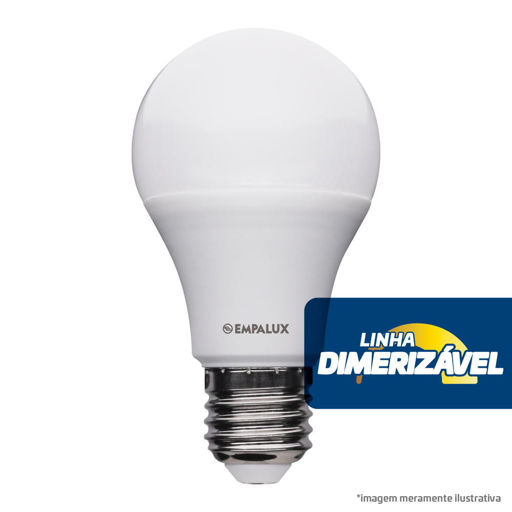 Lâmpada Bulbo LED 09W 127V 2.400K E27 – AL09122