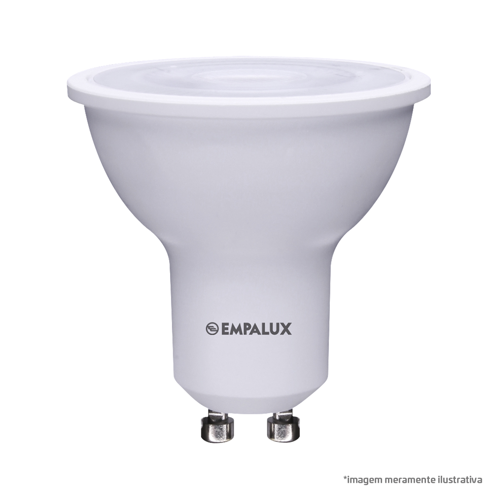 Lâmpada Dicróica Super LED 4.9W Bivolt 6.500K GU10 – DL70560