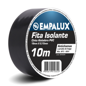 Fita Isolante Preta 10M – FI10201