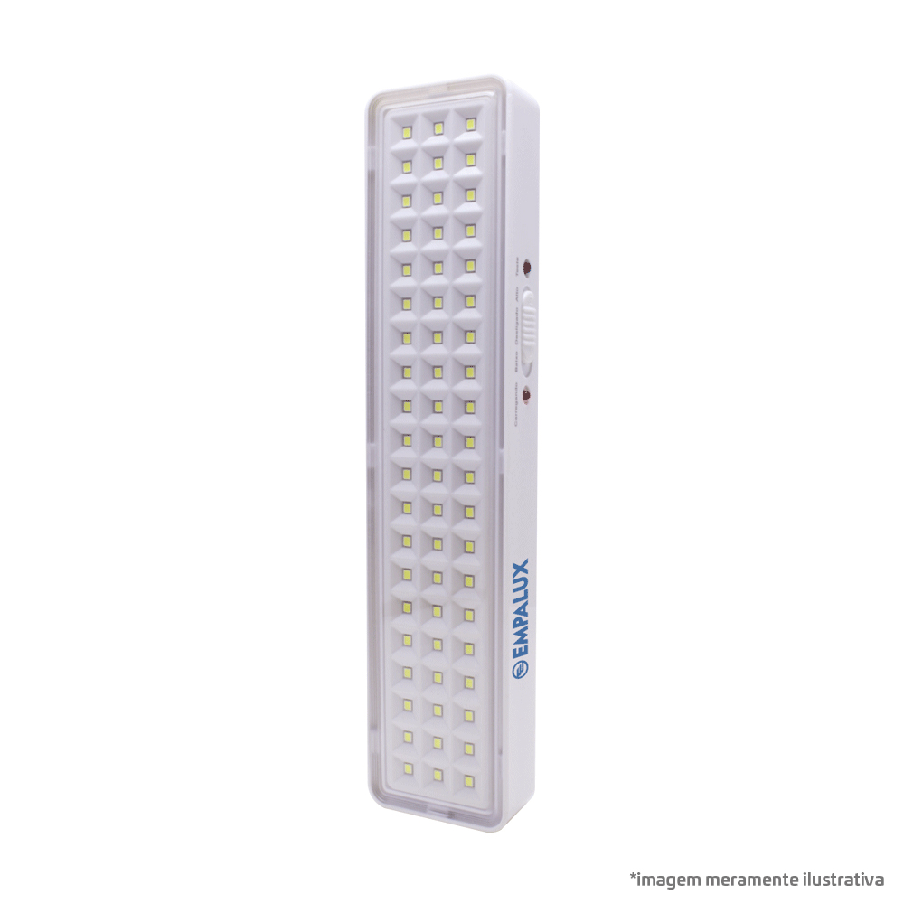 Iluminação de Emergência LED 02W Bivolt 6.400K – IE36001