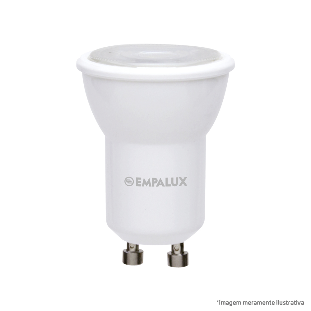 Lâmpada Mini Dicróica LED 3,5W Bivolt 6.500K GU10 – MD30360