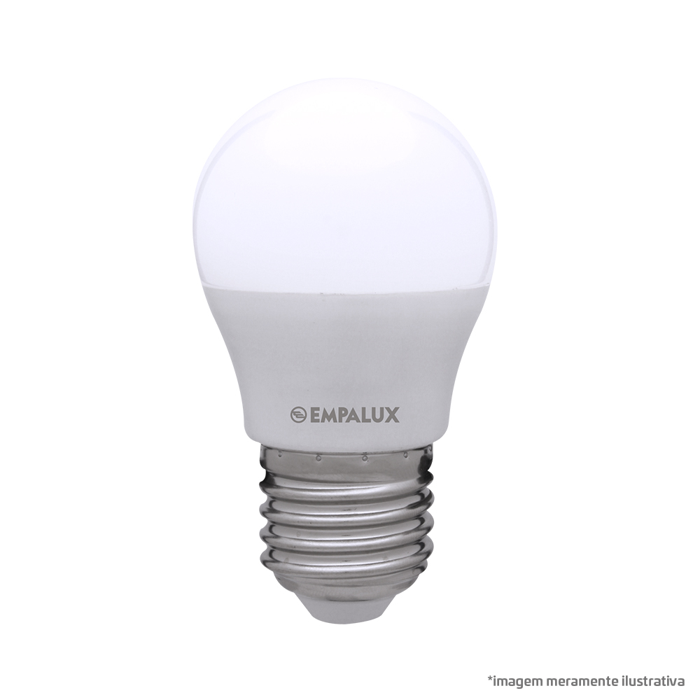 Lâmpada Mini Globo LED 4.9W Bivolt 6.500K E27 – MG30562