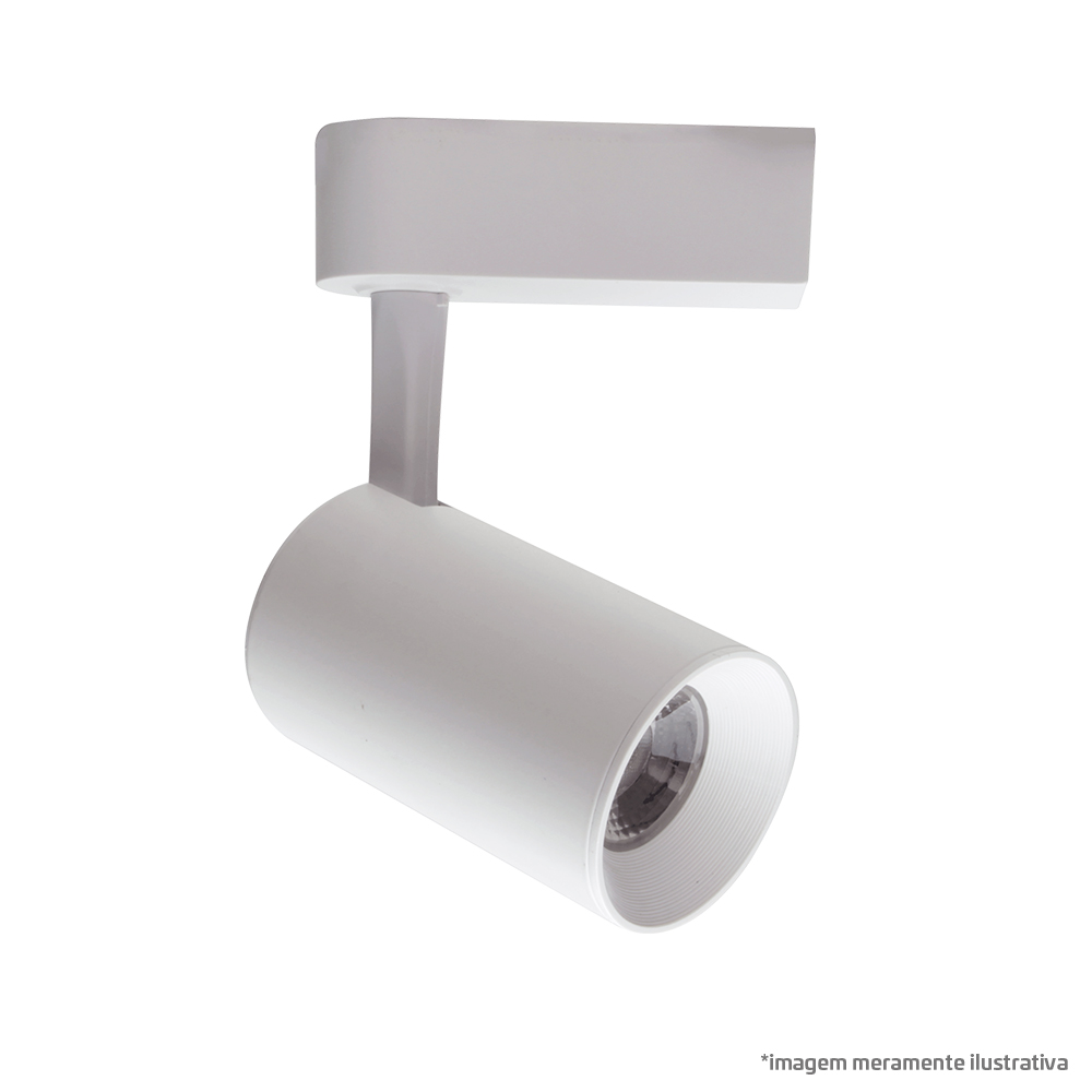 Spot Trilho LED – Branco 07W Bivolt 3.000K – TS30723