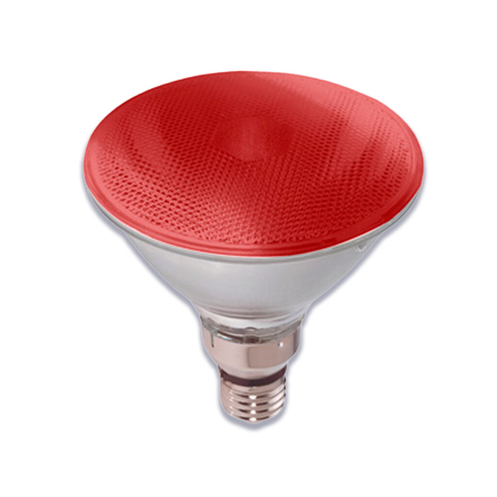 Halógena PAR 100W Vermelha 127V – PR11019 (PAR38)